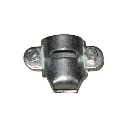 ABRAZADERA DE GARRA CHAPADA EN ZINC PARA TUBO DE DIÁMETRO 13X23