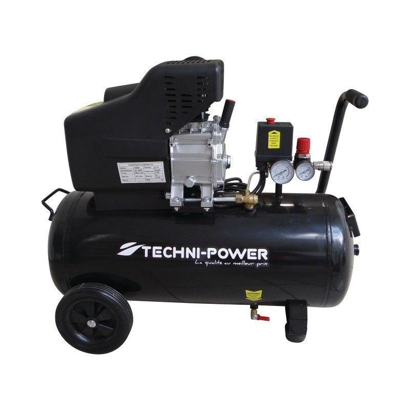 50L 2CV 8-BAR-MONO-TECHNI-LEISTUNGSKOMPRESSOR