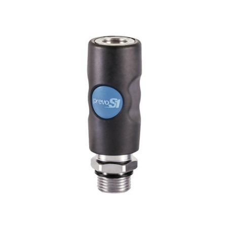 CONEXIÓN ROSCADA MACHO CILINDRICA DE 3/8" BSP DE GAS