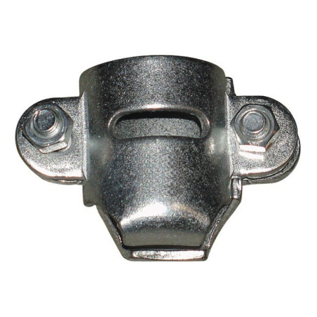ABRAZADERA DE GARRA CHAPADA EN ZINC PARA TUBERÍA DE DIÁMETRO 25X36