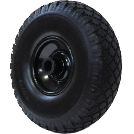 RUOTA SOLIDA IN POLIURETANO ANTIFORATURA Ø 260 MM