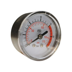 DRUKMETER Ø 42 MM 12 BAR VOOR 50L TECHNI-POWER COMPRESSOR