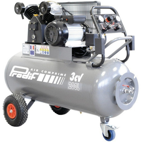 COMPRESSORE MONOFASE 200L 3HP 23M3
