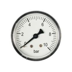DRUCKMESSGERÄT 10 BAR Ø 50 MM 1/8
