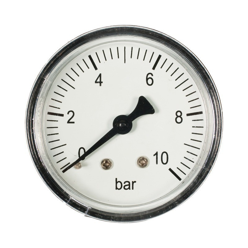 DRUKMETER 10 BAR Ø 50 MM 1/8