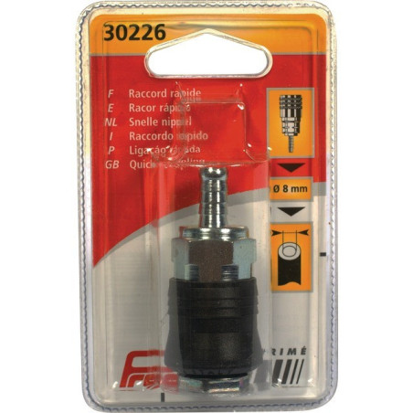 UNIVERSELE BALL QUICK COUPLING SHANK DIAM 8