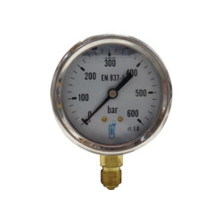 MANÓMETRO DIÁMETRO 63 CL 1,6 GLY 0/600B PARA PB12