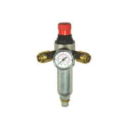 Regolatore filtro + manometro Uscite rapide Mecafer