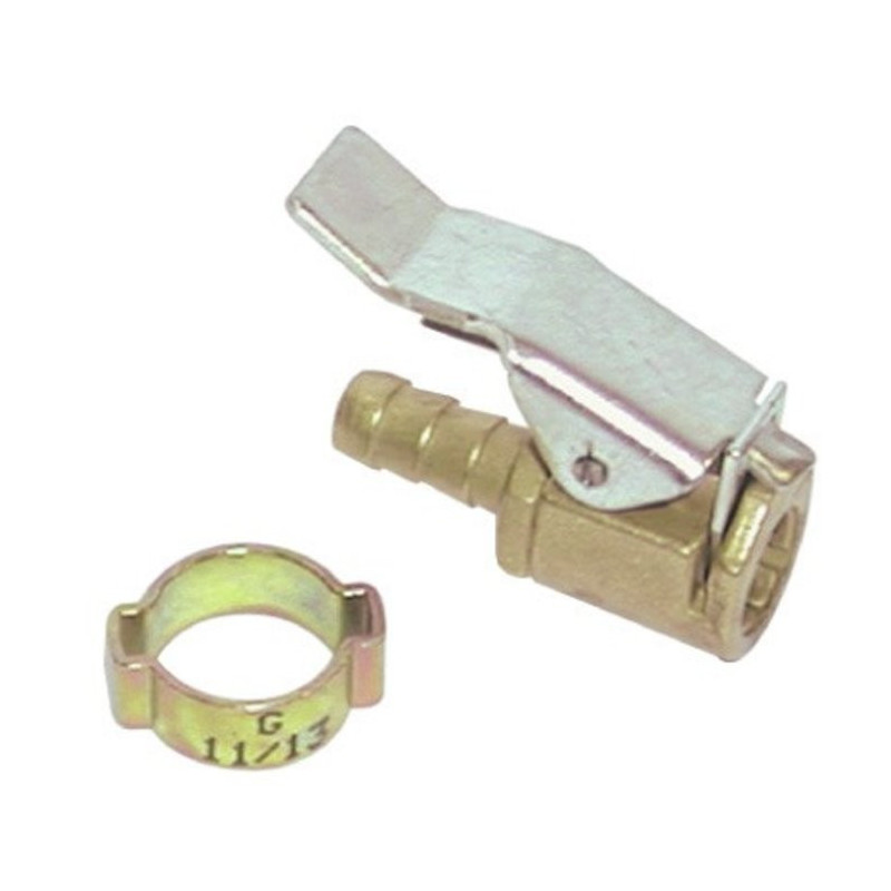 Boquilla de canríales de válvula grande Mecafer para coche y quad - Para manguera de 6 mm