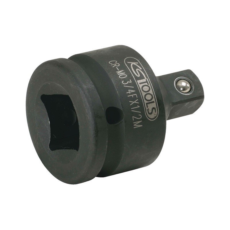 RIDUTTORE DI BUSSOLE PER CHIAVE AD IMPULSI F3/4" - UTENSILI KS M1/2"