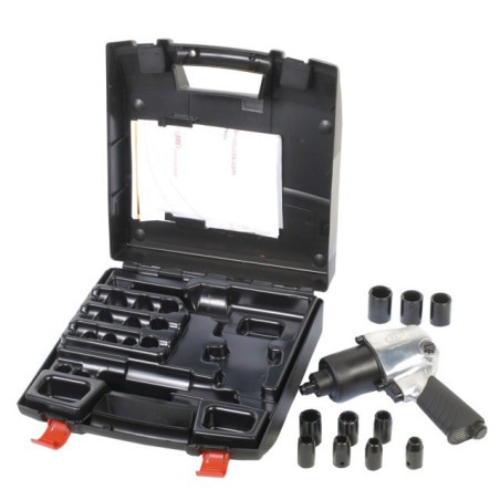 CHIAVE A PERCUSSIONI DOPPIA IN ALLUMINIO DA 1/2 ALLUMINIO 610 NM CON 10 BUSSOLE