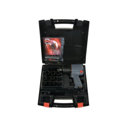 LLAVE DE IMPACTO COMPUESTA DE 1/2" CON 10 VASOS DE 10 A 24 MM