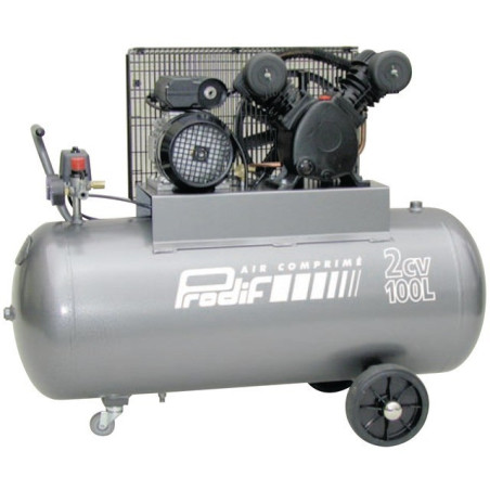 COMPRESOR MONOFÁSICO 100L 2CV 15M3