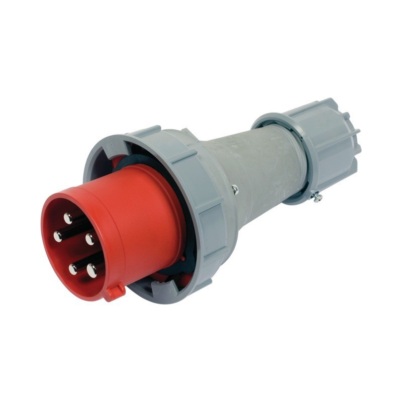 TOMA MACHO ROJA 3P+T+N 380V 32A