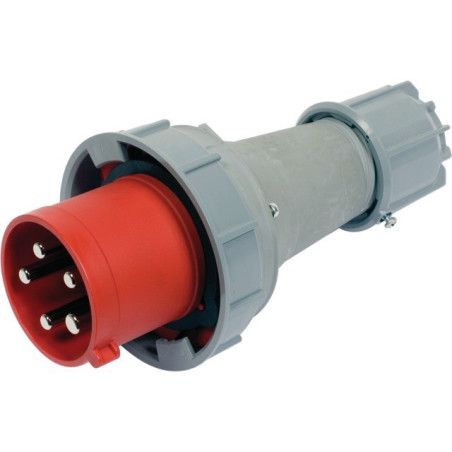 TOMA MACHO ROJA 3P+T+N 380V 32A