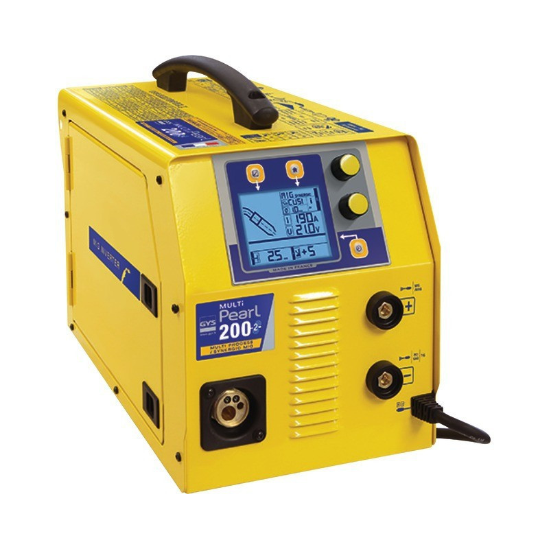 SALDATRICE INVERTER MULTIPROCESSO MULTIPEARL 200-2 CON ACCESSORI GYS