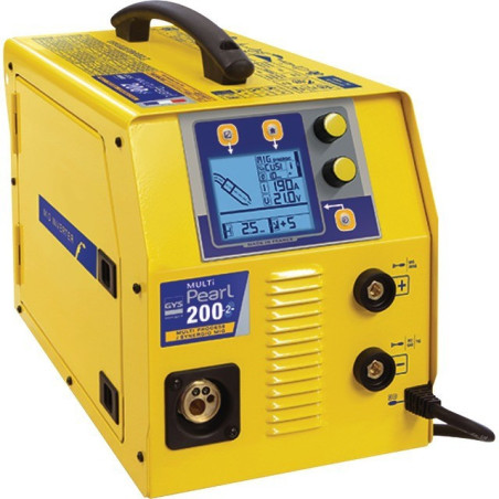 SALDATRICE INVERTER MULTIPROCESSO MULTIPEARL 200-2 CON ACCESSORI GYS