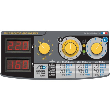 HALBAUTOMATISCHER MIG/MAG EASYMIG 160 INVERTER-SCHWEISSGERÄT MIT GYS-ZUBEHÖR
