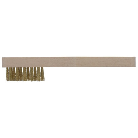 Spazzola per candele in acciaio in ottone SCID - Lunghezza 21 mm
