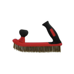 Spazzola piallatrice in acciaio in ottone duro SCID - Lunghezza 31 mm