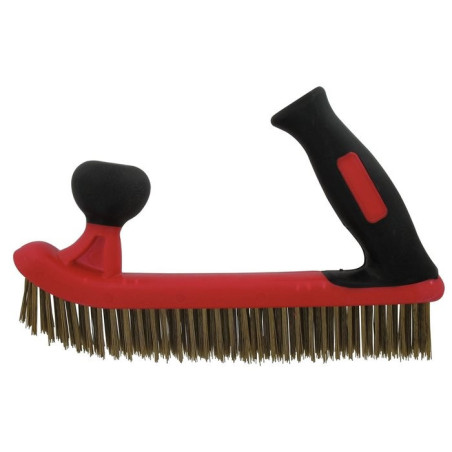 Brosse rabot acier laitonné dur SCID - Longueur 31 mm