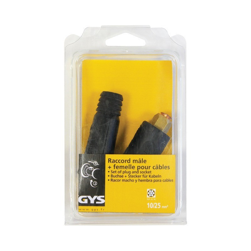 VROUWELIJKE MANNELIJKE CONNECTOR CFM25.14 (BLISTER VAN 2)