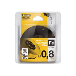 LASDRAAD STAAL D0.8 SPOEL 0,9 KG BLISTER