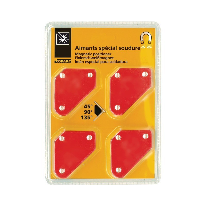 MAGNETISCHES LÖTQUADRAT-KLEINMODELL (BLISTER VON 4)