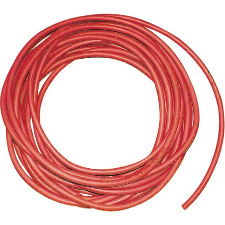 TUBO ROSSO ACETILENICO 6MM RULLO 5M