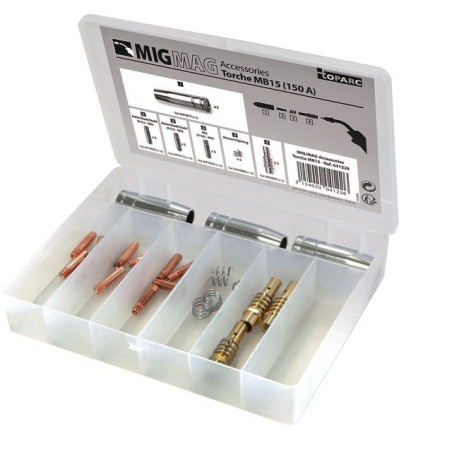 ACCESORIOS CONSUMIBLES PARA SOPLETE GYS DE 150A