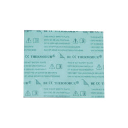 105X50 KLARE GLAS-BLISTERPACKUNG MIT 2