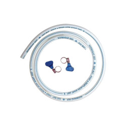 GASSLANG 1M50 NF 5 JAAR 6X12 MET 2 KLEMMEN