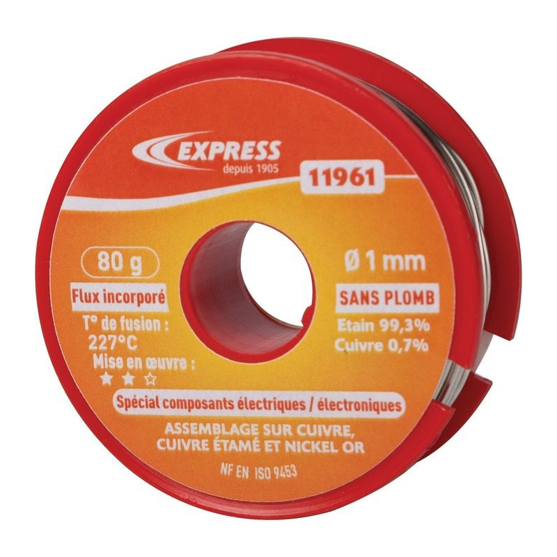 Solder Tin Coil Express - Componenti elettrici speciali - 80 g