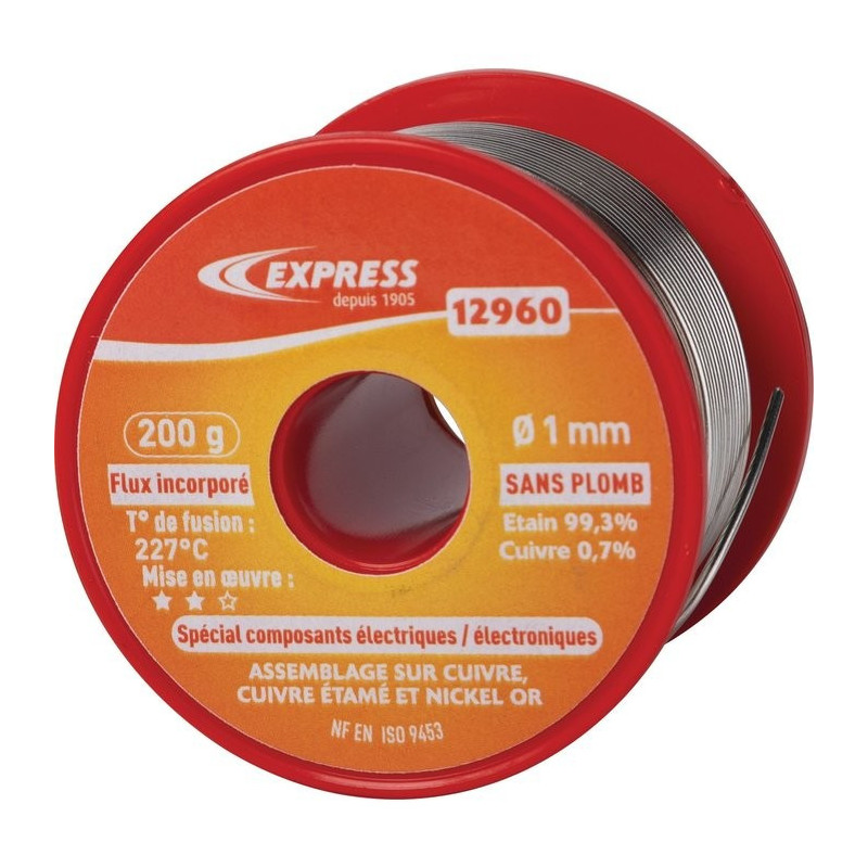 Express-Coil-Zinnlötzinn – Spezielle elektrische Bauteile – 200 g