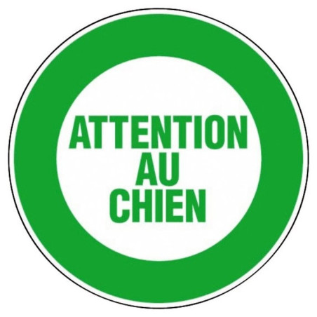 Diámetro del disco de plástico Novap 30 cm - Attention chien