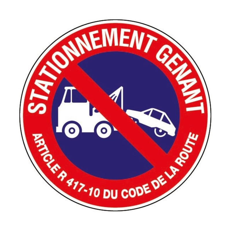 Novap plastic schijf met diameter 30 cm - Onhandig parkeren