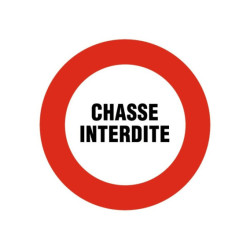 Diámetro del disco de plástico 30 cm Novap - Caza prohibida