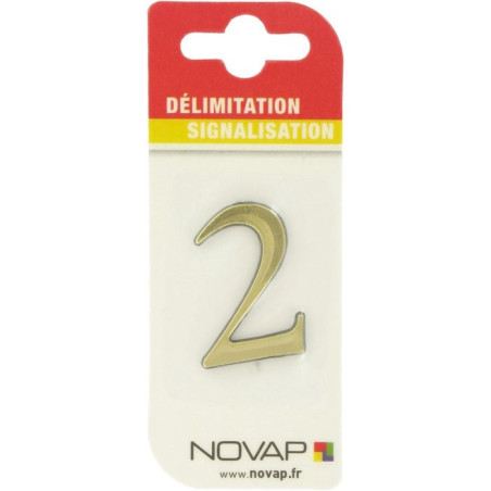 Novap goud geperste plastic lijm - 2