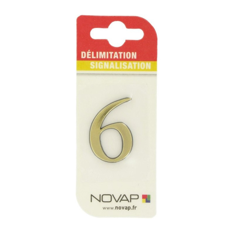 Novap goldgeprägter Kunststoffkleber – 6