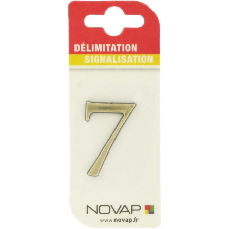 Geperste plastic lijm in goud Novap - 7