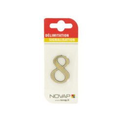 Novap goldgeprägter Kunststoffkleber – 8