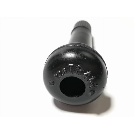 Valve en caoutchouc TR 414 : durable, sécurisée et compatible avec divers véhicules.