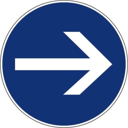 Pflichtverkehrsschild