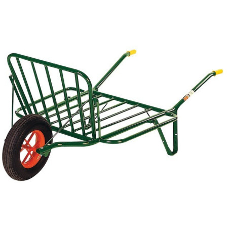 GROENVOER LANDBOUWKRUIWAGEN LEKBESTENDIG MASSIEF WIEL