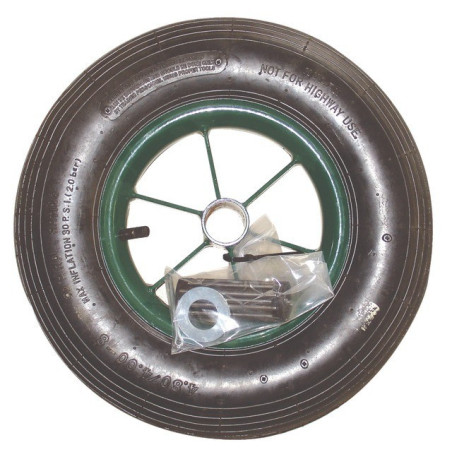 RUOTA GONFIABILE DIA 400 CARRIOLA 2 RUOTE