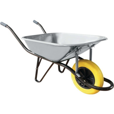 BROUETTE POLYVALENTE 100 LITRES ROUE SOUPLE INCREVABLE