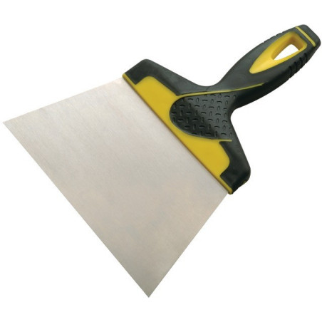 BESCHICHTUNGSMESSER MIT STAHLKLINGE 100 MM BIMATERIAL-GRIFF