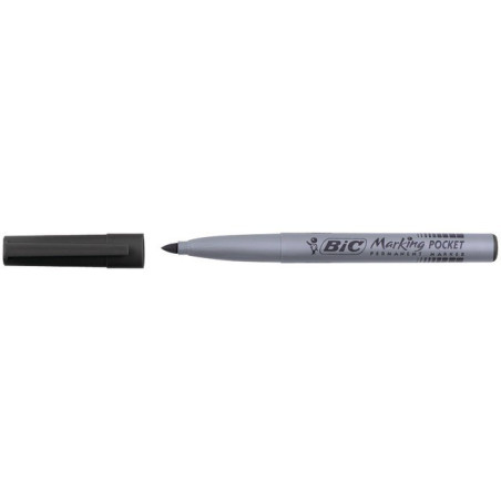 MARQUEUR PERMANENT NOIR POINTE FINE OGIVE BIC