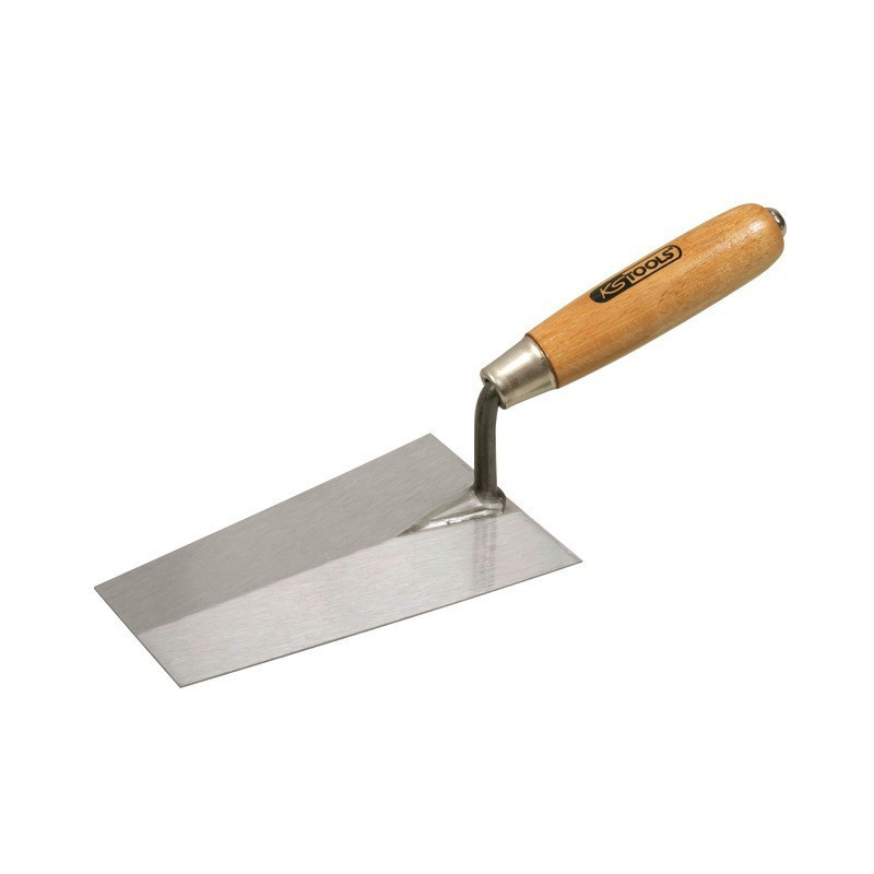 VIERKANTE TROFFEL 180MM HOUTEN HANDVAT