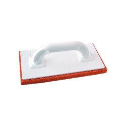 Oranje spons float Outibat - Afmetingen 14 x 28 cm